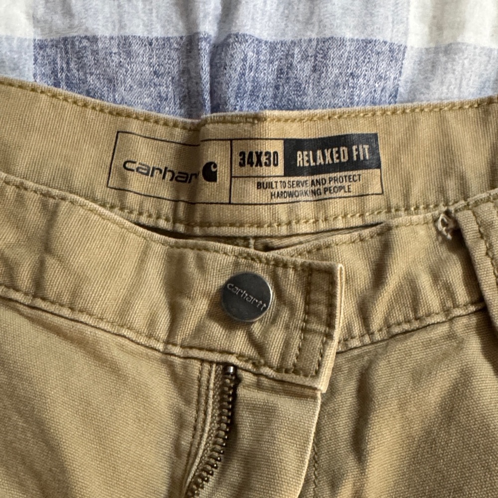 Carhartt Men's Relaxed Fit Khaki Chinos